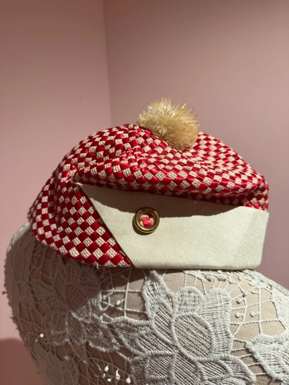Me. John vintage 60s equestrian track style hat - Picture 2 of 2